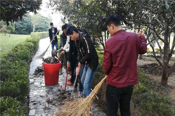 机电部高标准、严要求打扫卫生迎接周口市文明单位验收